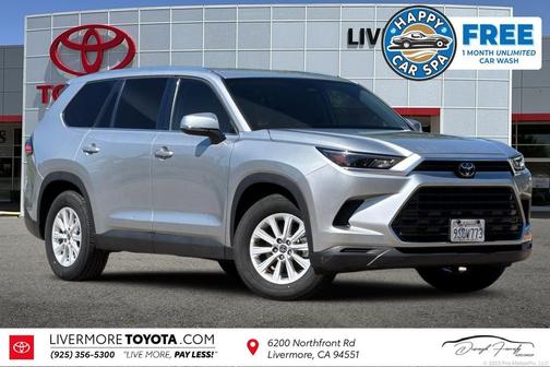 Celestial Silver Metallic 2025 Toyota Grand Highlander XLE