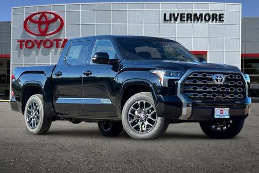 Midnight Black Metallic 2026 Toyota Tundra Platinum