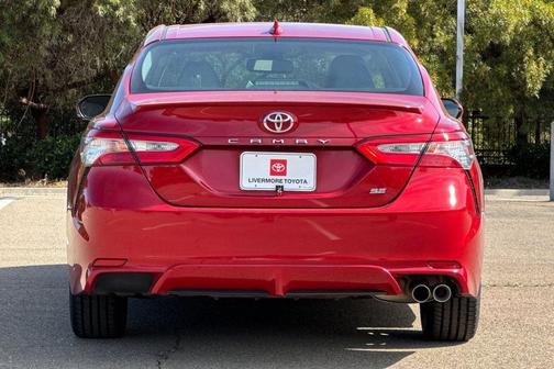 Supersonic Red 2019 Toyota Camry SE