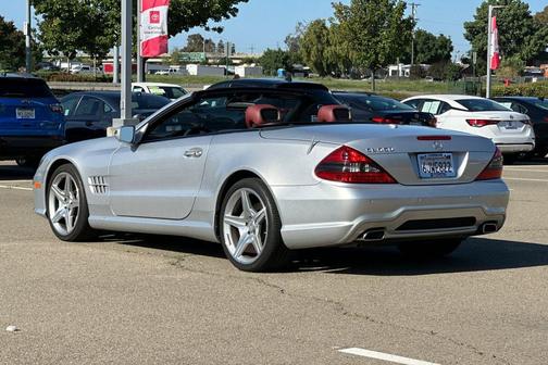 Iridium Silver Metallic 2009 Mercedes-Benz SL-Class SL 550