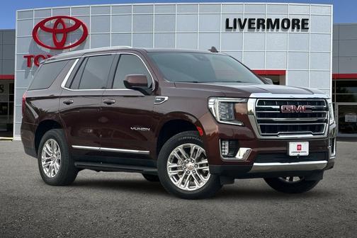 Redwood Metallic 2023 GMC Yukon SLT