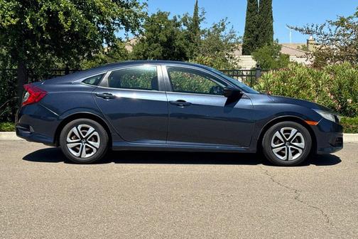Cosmic Blue Metallic 2016 Honda Civic LX