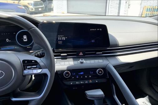 Ecotronic Gray 2024 Hyundai ELANTRA SEL