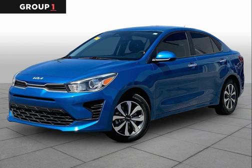 Sporty Blue 2022 Kia Rio S