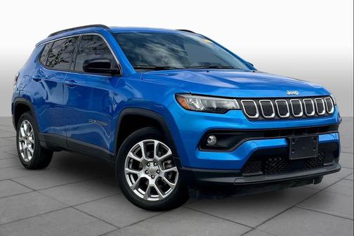 Laser Blue Pearlcoat 2022 Jeep Compass Latitude Lux