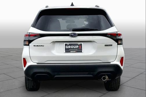 Crystal White Pearl 2026 Subaru Forester Hybrid Touring