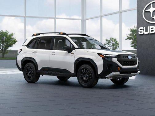 Crystal White Pearl 2026 Subaru Forester Wilderness