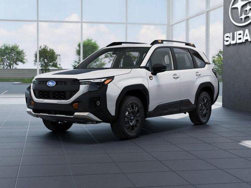 Crystal White Pearl 2026 Subaru Forester Wilderness