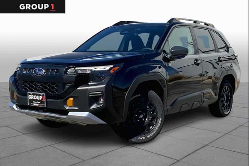 Crystal Black Silica 2026 Subaru Forester Wilderness