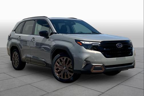 Gray 2026 Subaru Forester Hybrid Sport