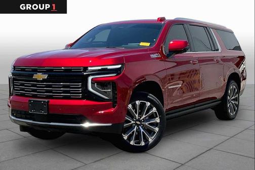 Radiant Red Tintcoat 2025 Chevrolet Suburban 4WD High Country