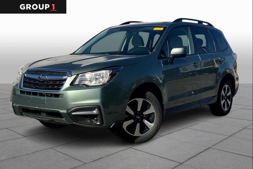 Jasmine Green Metallic 2017 Subaru Forester 2.5i Premium