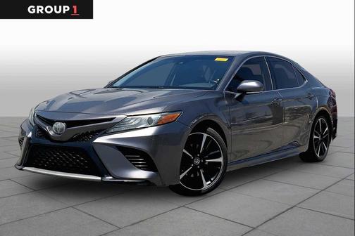 Predawn Gray Mica 2019 Toyota Camry XSE