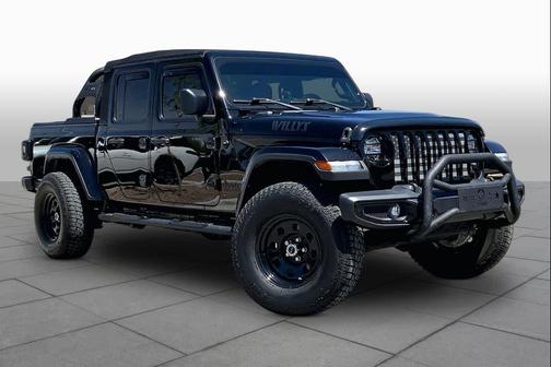 Black Clearcoat 2023 Jeep Gladiator Willys 4x4