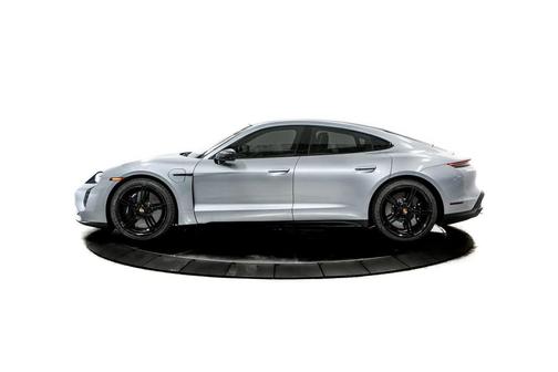 Dolomite Silver Metallic 2021 Porsche Taycan Turbo S