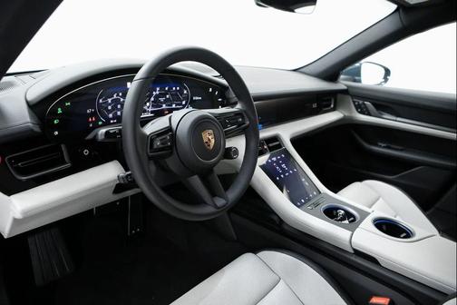 Blue 2026 Porsche Taycan 4S