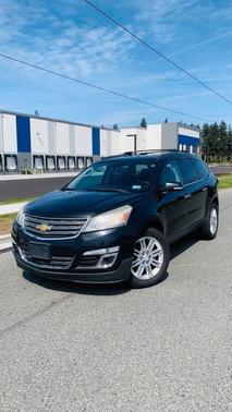 Black Granite Metallic 2013 Chevrolet Traverse 1LT
