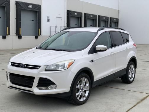 White Platinum Tricoat 2013 Ford Escape SEL