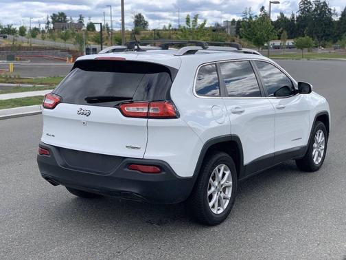 Bright White Clear Coat 2016 Jeep Cherokee Latitude