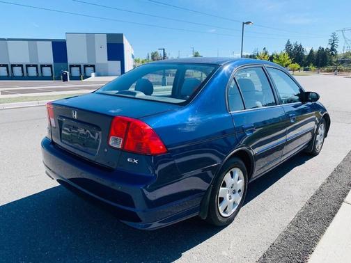 Eternal Blue Pearl 2004 Honda Civic EX