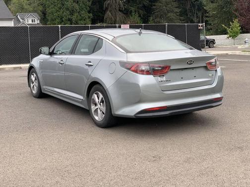 Aluminum Silver Metallic 2015 Kia Optima Hybrid Base