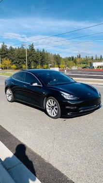 Solid Black 2018 Tesla Model 3 Long Range