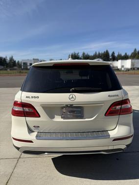 White 2012 Mercedes-Benz M-Class 4MATIC