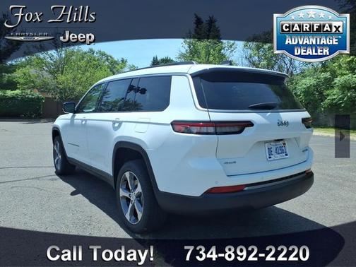 Bright White Clearcoat 2026 Jeep Grand Cherokee L Limited