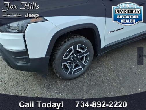 Bright White Clearcoat 2026 Jeep Cherokee Limited