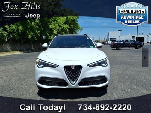 White 2023 Alfa Romeo Stelvio Ti