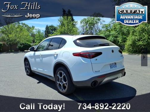 White 2023 Alfa Romeo Stelvio Ti