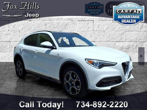 White 2023 Alfa Romeo Stelvio Ti