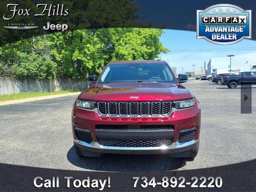 Velvet Red Pearlcoat 2023 Jeep Grand Cherokee L Limited