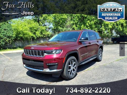 Velvet Red Pearlcoat 2023 Jeep Grand Cherokee L Limited