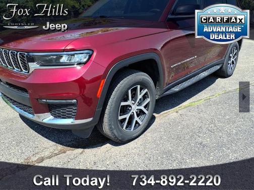Velvet Red Pearlcoat 2023 Jeep Grand Cherokee L Limited