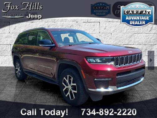Velvet Red Pearlcoat 2023 Jeep Grand Cherokee L Limited