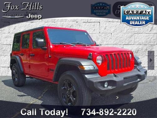 2022 Jeep Wrangler Unlimited Sport
