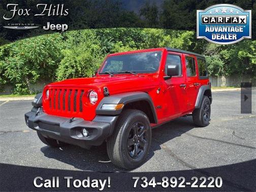 2022 Jeep Wrangler Unlimited Sport