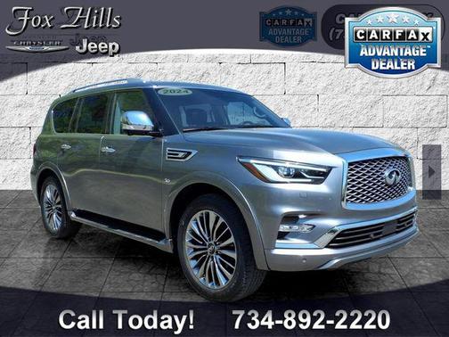 Graphite Shadow 2019 INFINITI QX80 Luxe