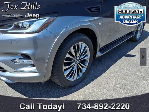 Graphite Shadow 2019 INFINITI QX80 Luxe