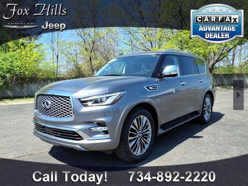 Graphite Shadow 2019 INFINITI QX80 Luxe