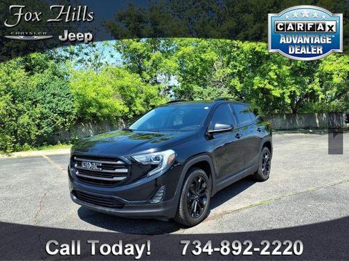Ebony Twilight Metallic 2019 GMC Terrain SLE