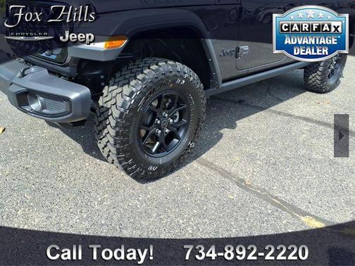 Crystal Metallic 2025 Jeep Wrangler Willys