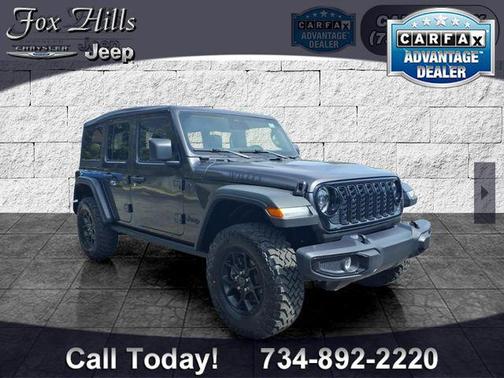 Crystal Metallic 2025 Jeep Wrangler Willys