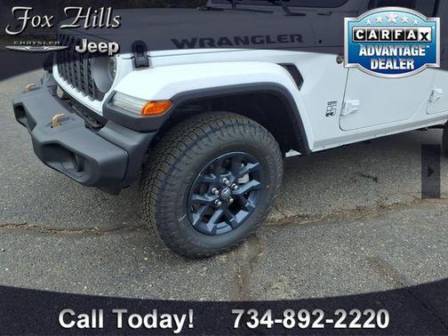 Bright White Clearcoat 2026 Jeep Wrangler 4-Door 85th Anniversary Edition