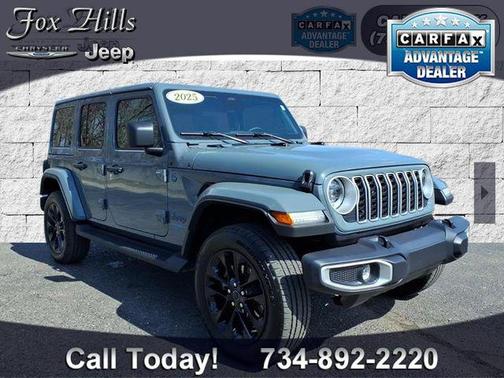 Anvil Clearcoat 2025 Jeep Wrangler 4xe Sahara