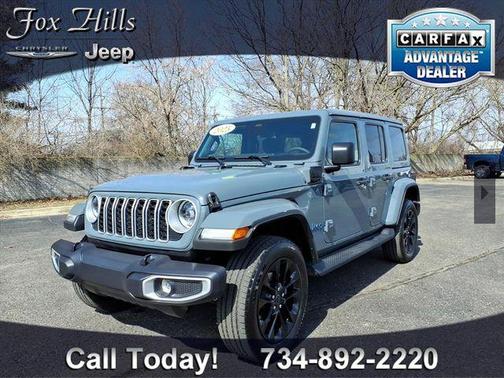 Anvil Clearcoat 2025 Jeep Wrangler 4xe Sahara