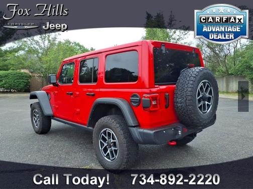 Red Clearcoat 2025 Jeep Wrangler Rubicon