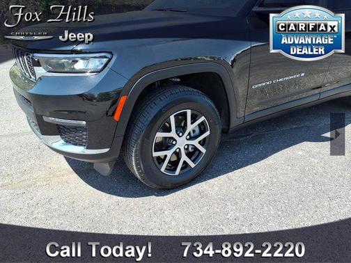 Diamond Black Crystal Pearlcoat 2024 Jeep Grand Cherokee L Limited