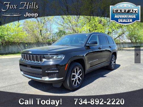 Diamond Black Crystal Pearlcoat 2024 Jeep Grand Cherokee L Limited